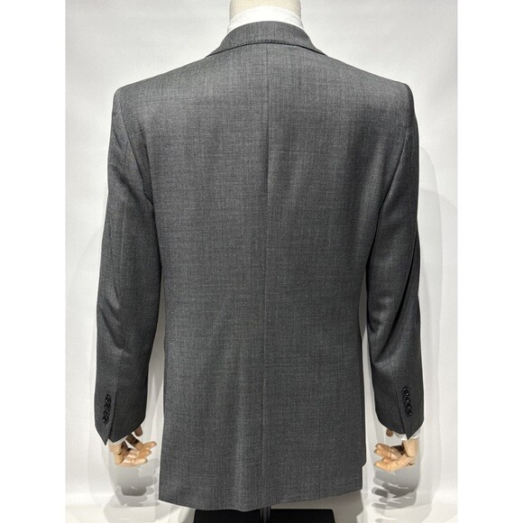 Brooks Brothers Explorer Black Gray Blazer Wool Spandex Regent Fit Men Size 40R - Picture 8 of 13